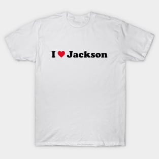 I Love Jackson T-Shirt